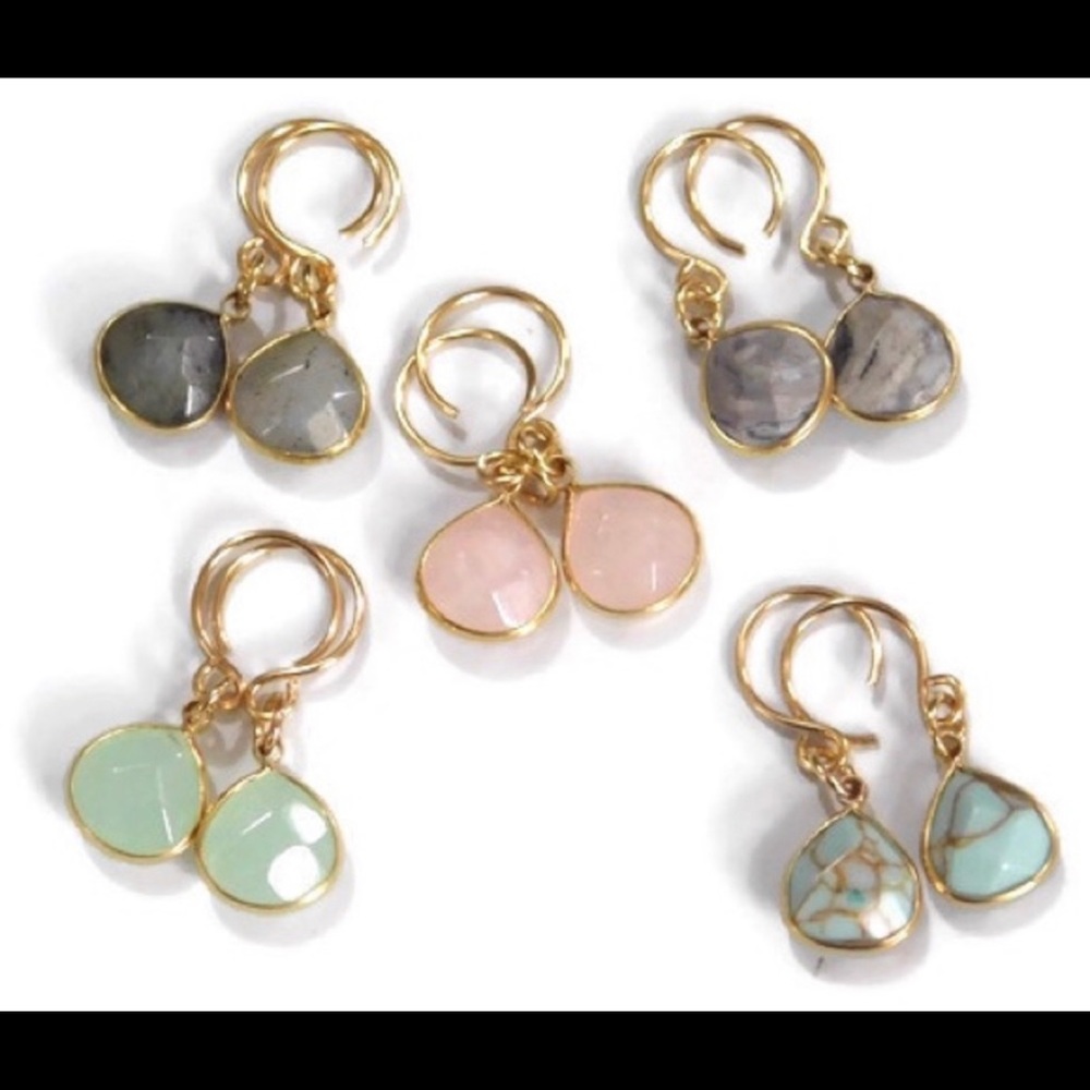 14K Gold Power Hoops